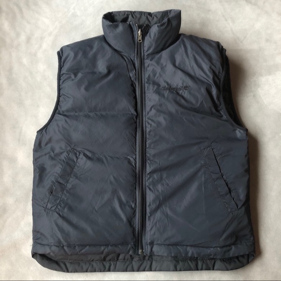 Timberland ~ Down Filled Reversible Vest ~ Size Medium - Picture 6 of 8